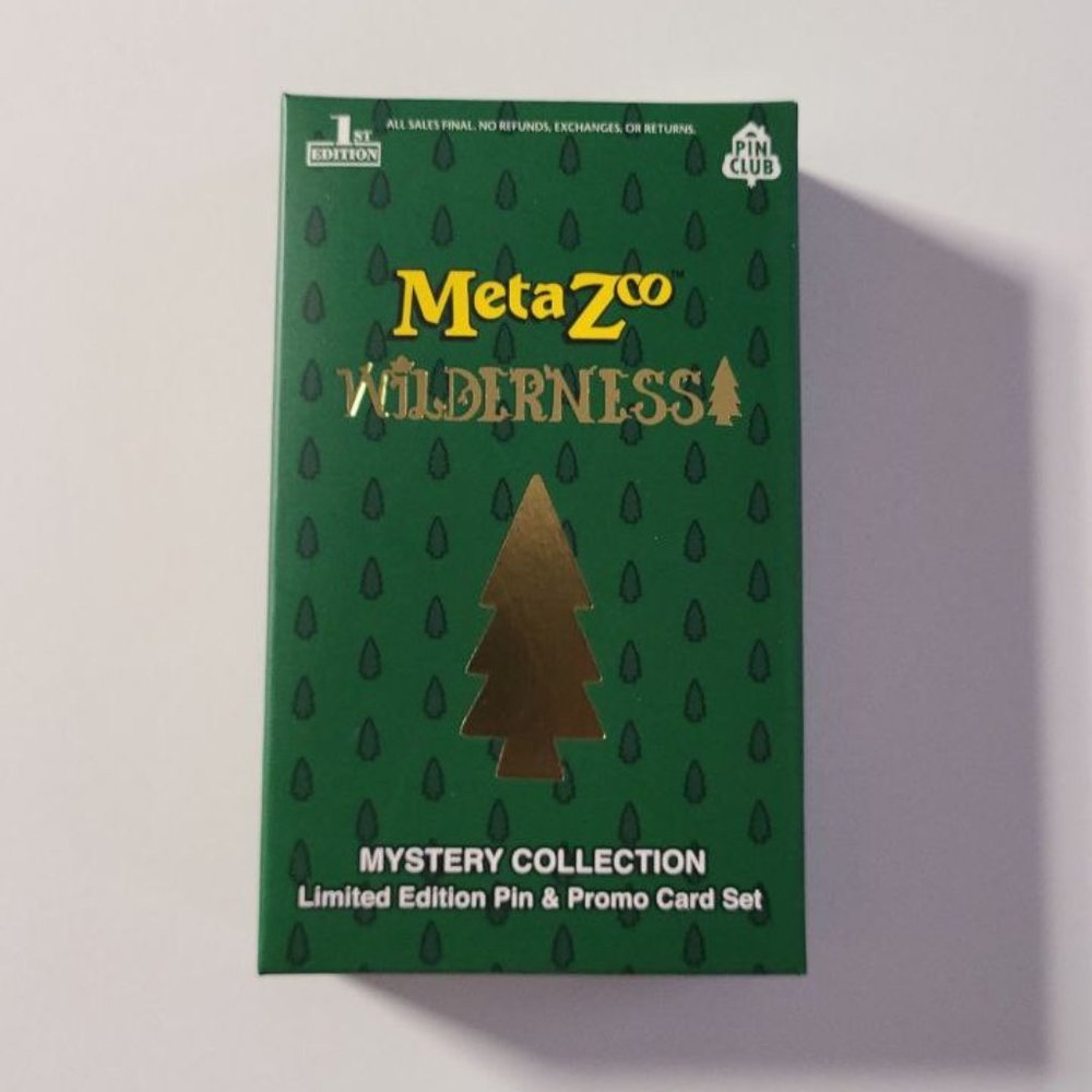 MetaZoo Wilderness Pin Club - Sealed Mystery Box